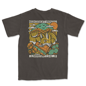 HDPC x D.J. Javier Coyote Tee – Tar