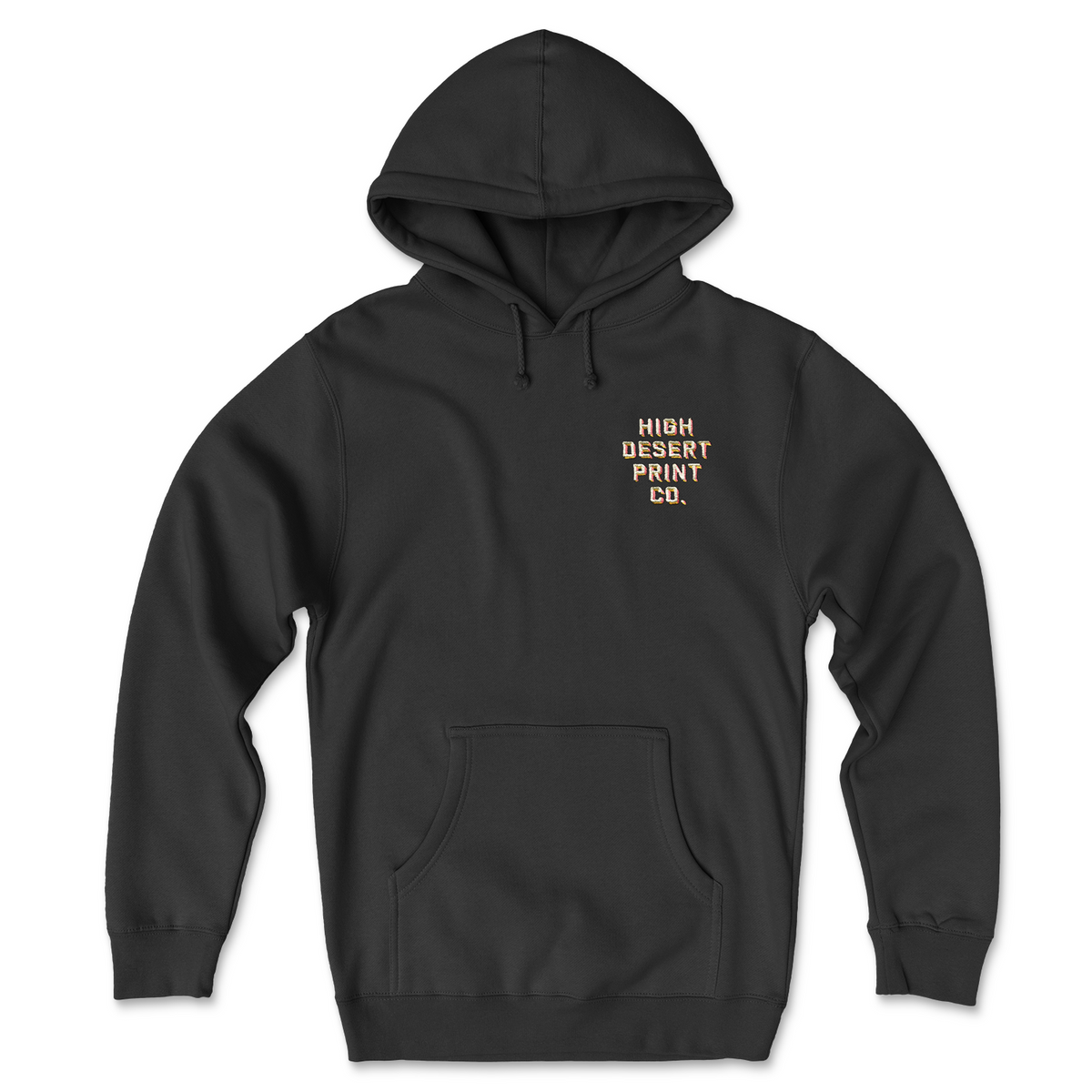 Stacked Logo Hoodie