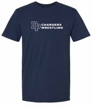 DP Wrestling Navy Youth Tee