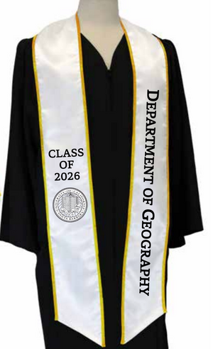 UCSB Geography Class of '26 Stole