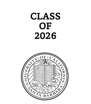 UCSB Geography Class of '26 Stole